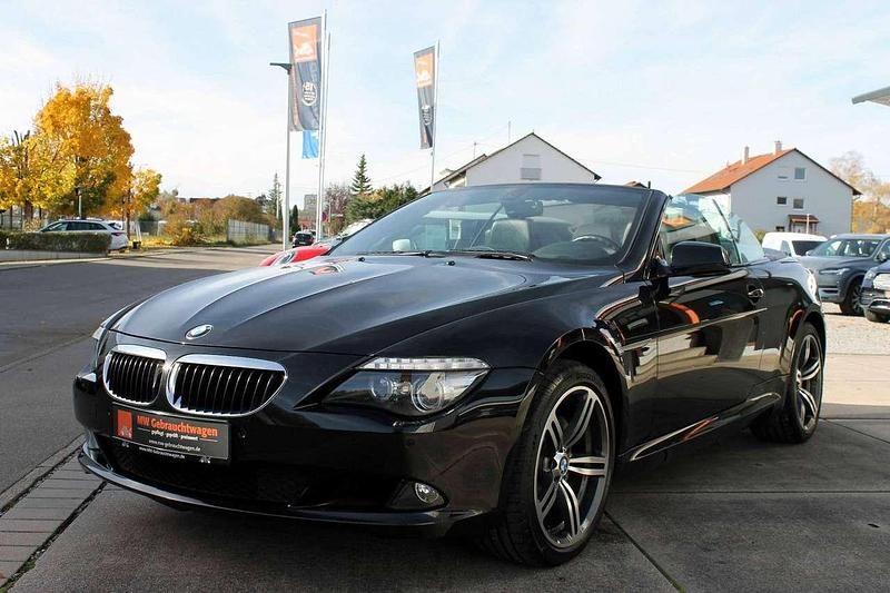 Gebraucht BMW 630 Cabriolet Sport Line 272 PS (200 kW) 2010 Schwarz Cabrio