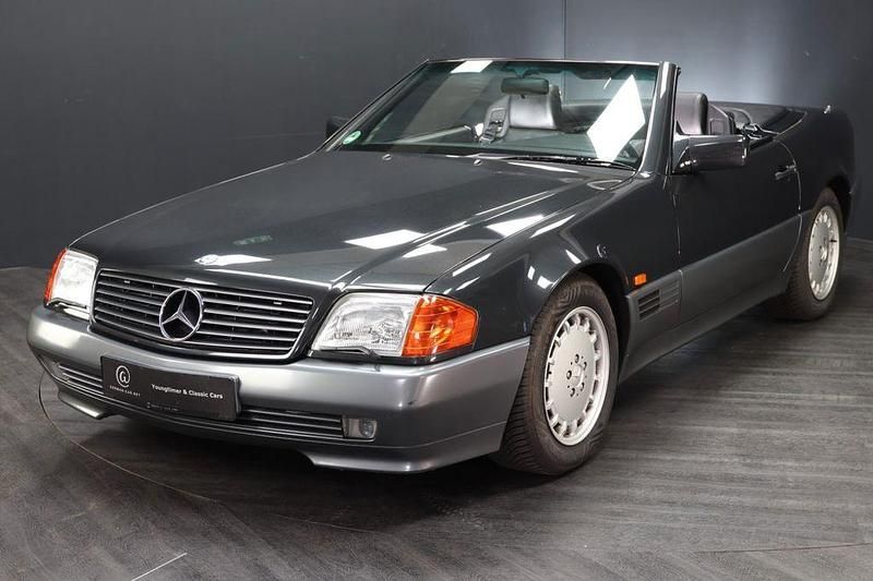 Schwarz Gebraucht 1991 Mercedes SL500 Cabrio | 37.900 € - Bild 1/4