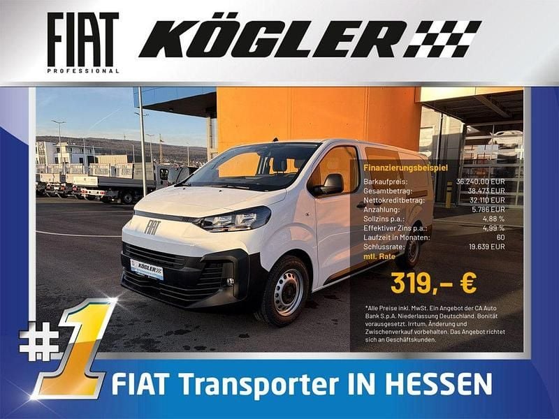 Weiß Neu 2026 Fiat Scudo Van | 36.240 € (Teuer) - Bild 1/4