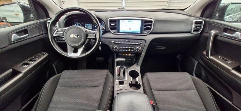 Schwarz Gebraucht 2021 Kia Sportage Vision SUV | 18.700 € (Superpreis) - Bild 1/4