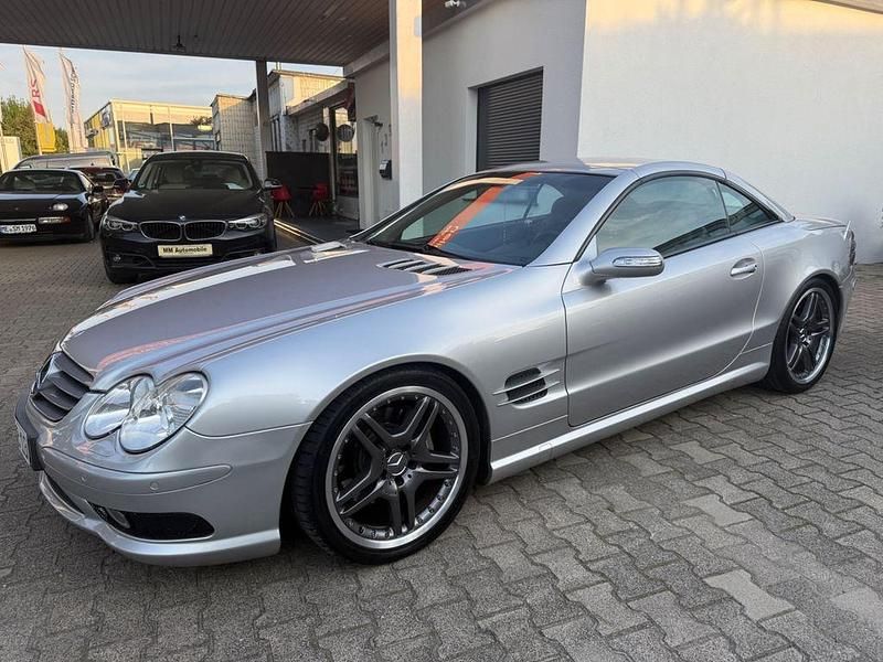 Gebraucht Mercedes SL500 306 PS (225 kW) 2005 Silber Cabrio