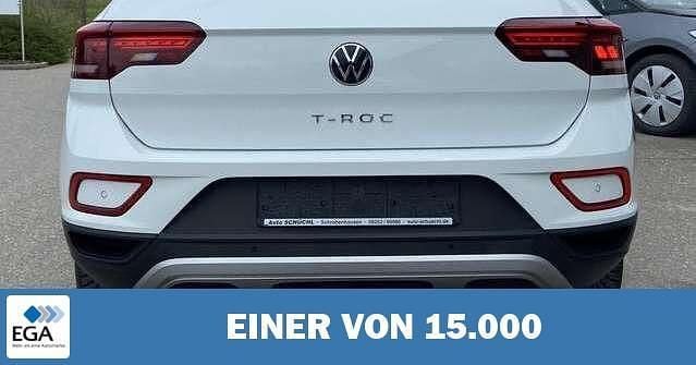 Gebraucht VW T-Roc 110 PS (80 kW) 2022 Weiß SUV
