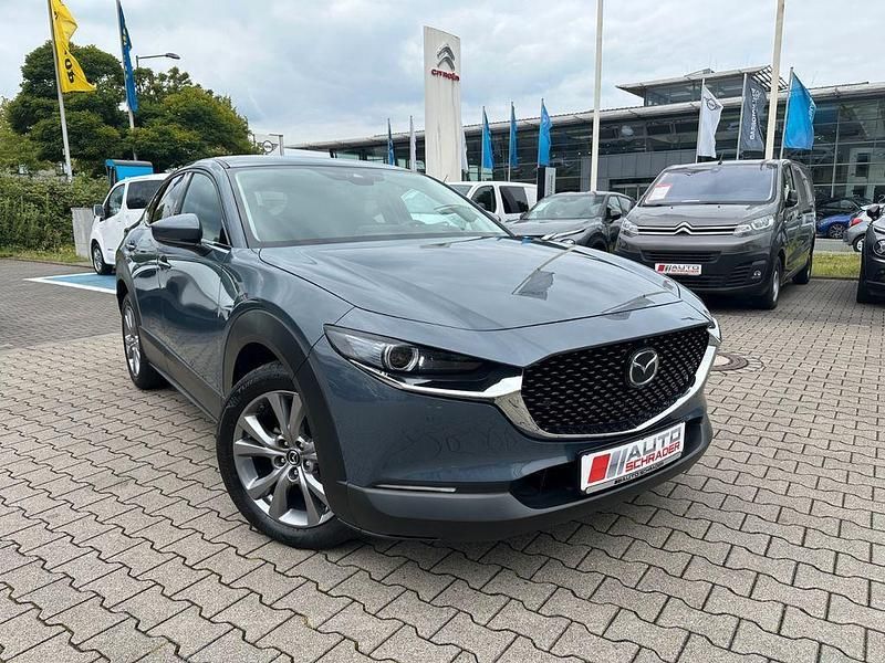 Grau Gebraucht 2021 Mazda CX-30 Selection SUV | 20.980 € (Guter Preis) - Bild 1/4