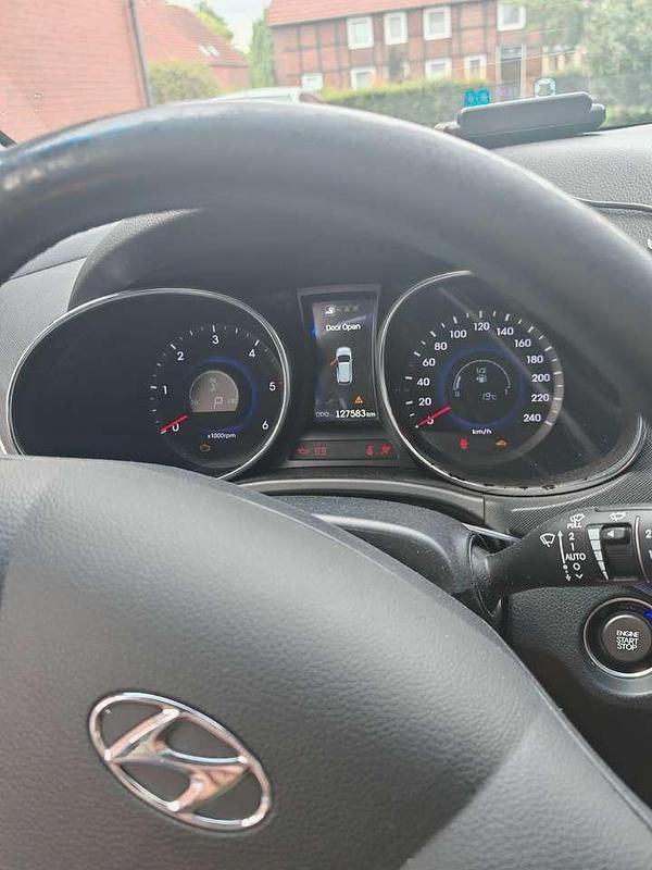 Weiß Gebraucht 2014 Hyundai Santa Fe Premium SUV | 16.100 € (Fairer Preis) - Bild 1/4