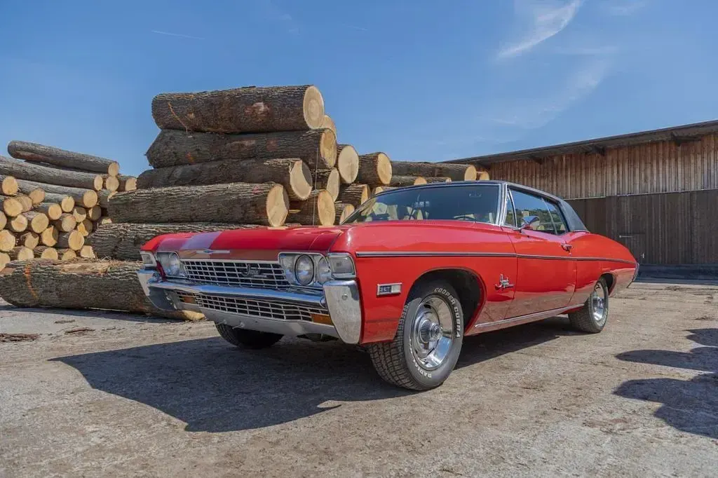 Gebraucht Chevrolet Coupé 250 PS (183 kW) 1968 Rot Coupé