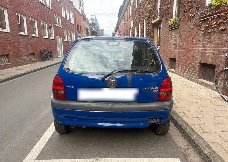 Gebraucht Opel Corsa 54 PS (39 kW) 2000 Blau Kleinwagen