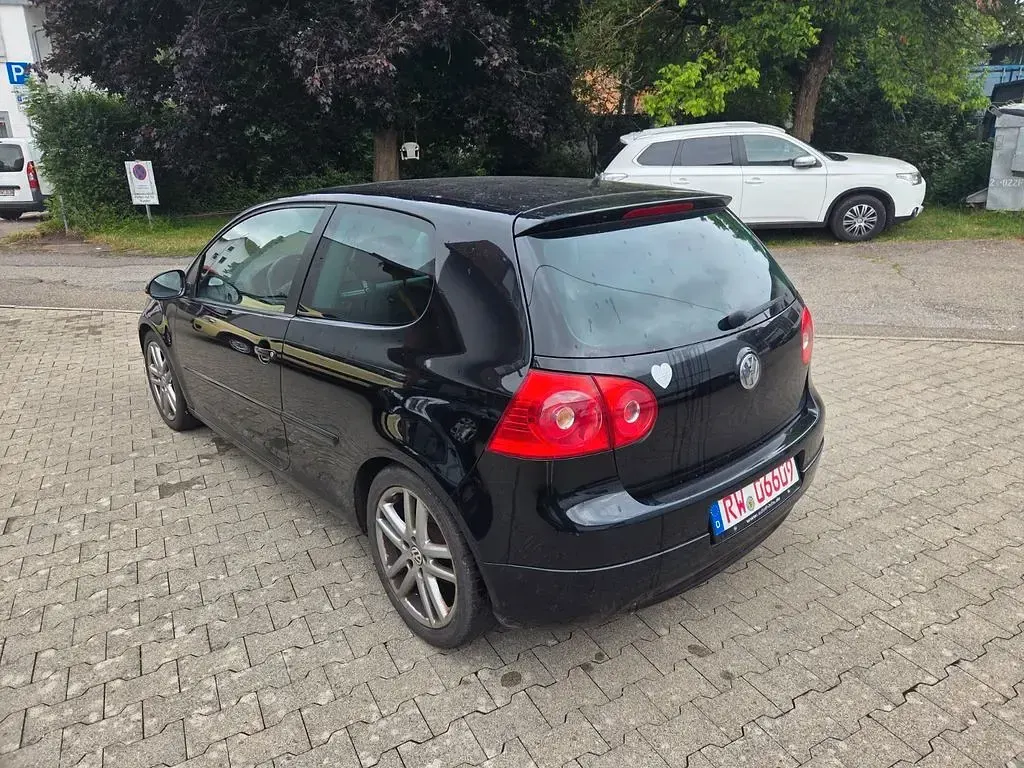 Gebraucht VW Golf V GT 140 PS (102 kW) 2008 Schwarz Kleinwagen