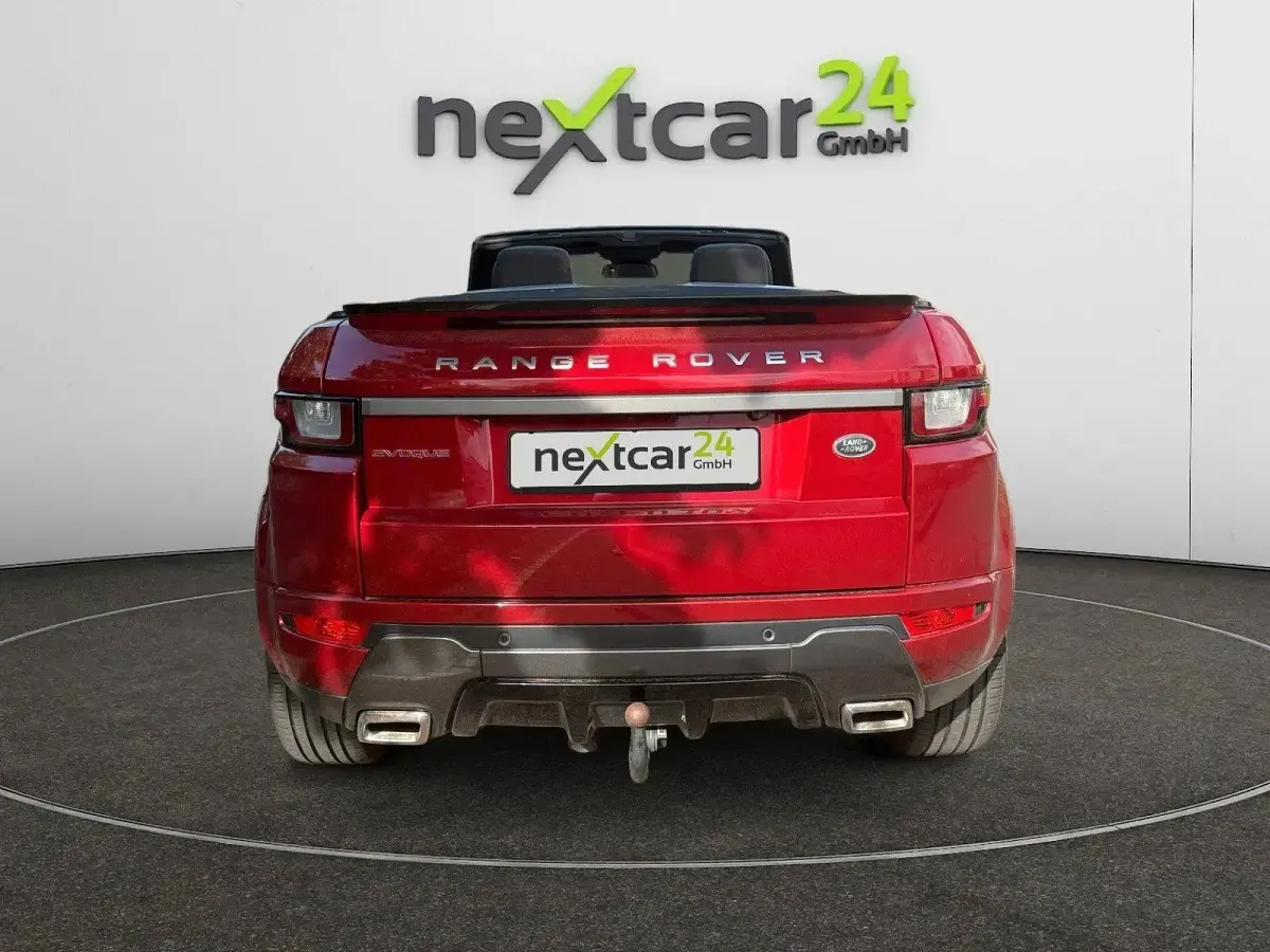 Gebraucht Land Rover Range Rover evoque SE Dynamic 150 PS (110 kW) 2017 Rot metallic Cabrio