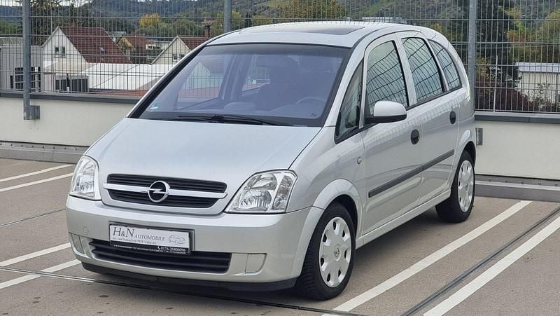 Starsilber iii m2 Gebraucht 2003 Opel Meriva Enjoy Van / Kleinbus | 4.250 € (Teuer) - Bild 1/4