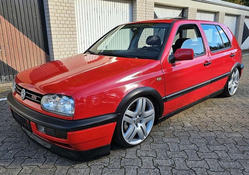 Rot Gebraucht 1997 VW Golf III Edition Limousine | 3.950 € (Guter Preis) - Bild 1/4