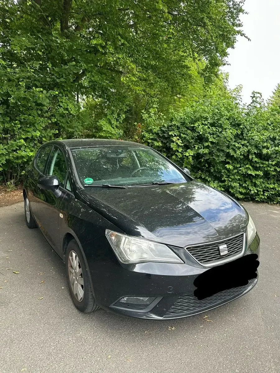 Gebraucht Seat Ibiza 75 PS (55 kW) 2012 Schwarz Kleinwagen