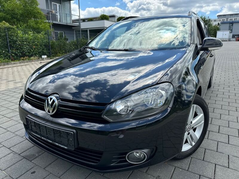 Schwarz Gebraucht 2013 VW Golf VI Match Limousine | 4.680 € (Guter Preis) - Bild 1/4