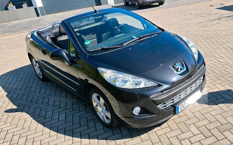 Schwarz Gebraucht 2010 Peugeot 207 CC Cabrio | 4.999 € - Bild 1/4