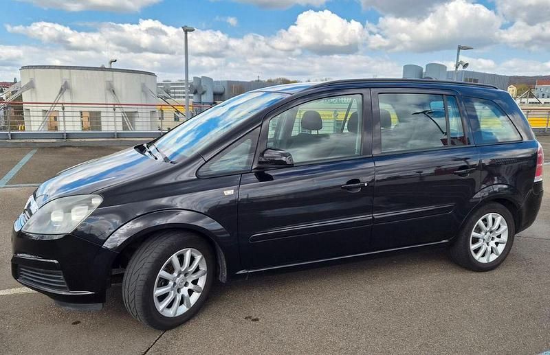 Gebraucht Opel Zafira Catch Me 105 PS (77 kW) 2007 Schwarz Van / Kleinbus