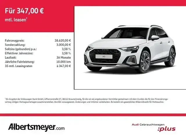 Używany Audi A3 e-tron Ambiente 204 KM (150 kW) 2025 Biały Hatchback