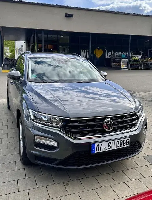 Gebraucht VW T-Roc 116 PS (85 kW) 2019 Grau SUV