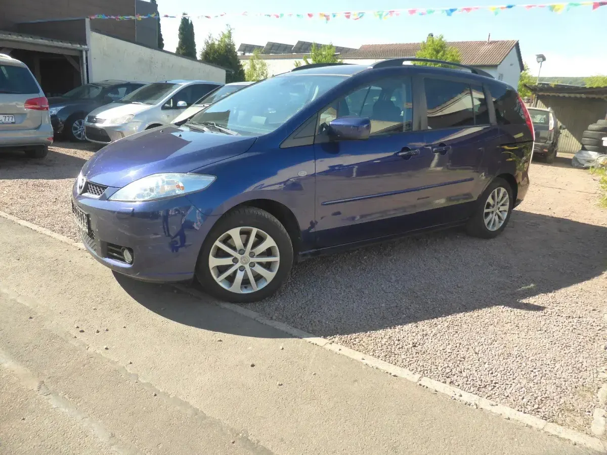 Second-hand Mazda 5 140 CP (102 kW) 2005 Albastru Monovolum