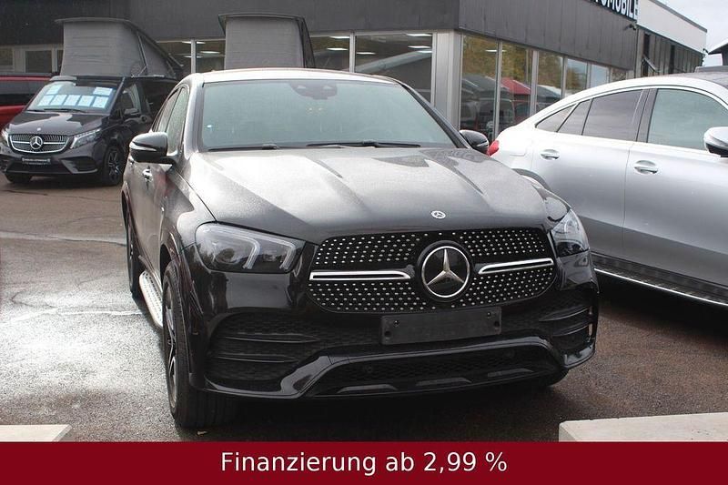 Schwarz Gebraucht 2021 Mercedes GLE350 AMG Coupé | 57.950 € (Fairer Preis) - Bild 1/2