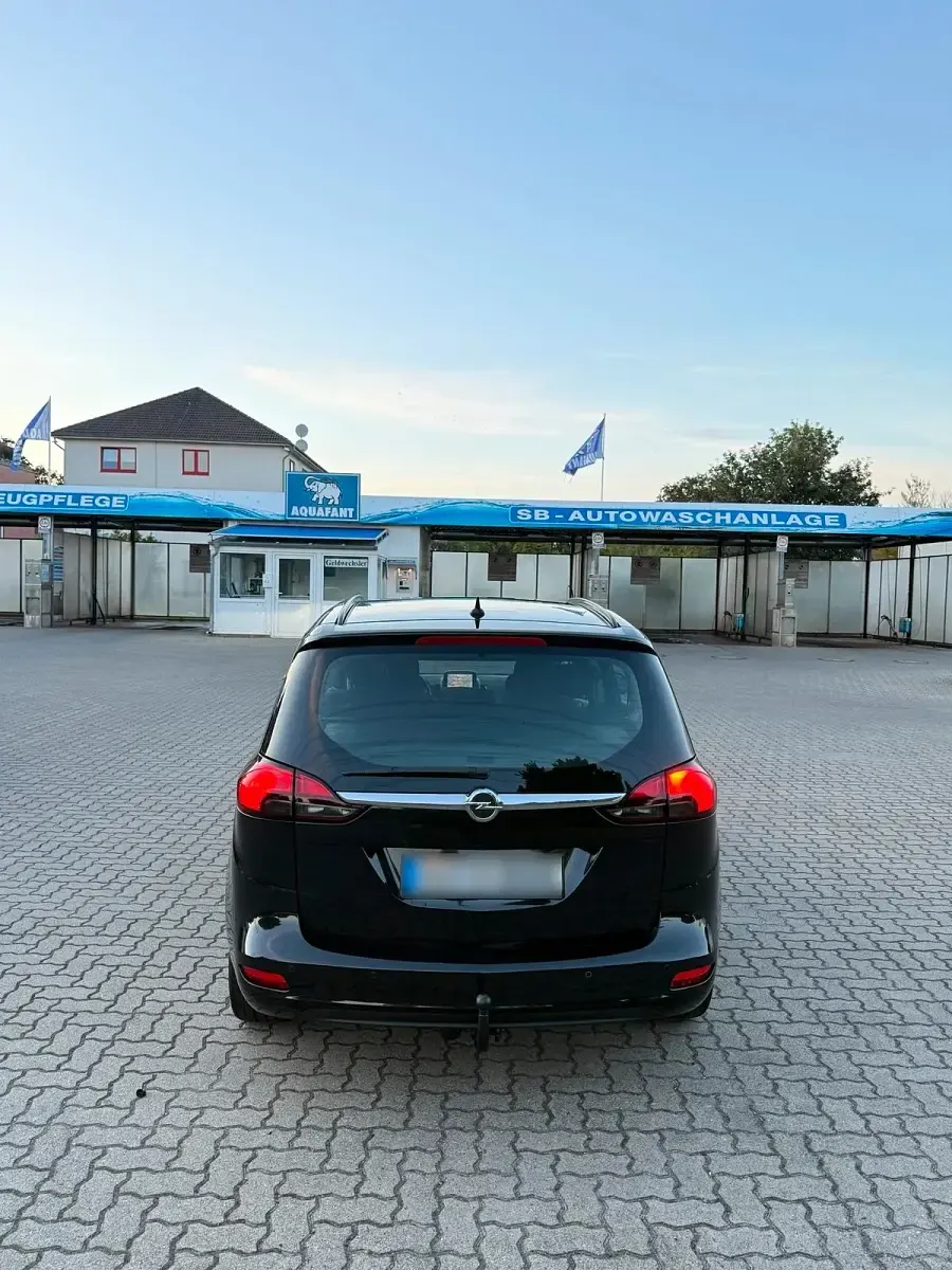 Gebraucht Opel Zafira Tourer 2013 Schwarz Van / Kleinbus