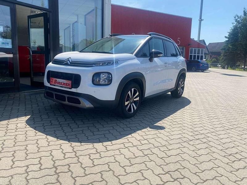 Polarweiß Gebraucht 2021 Citroën C3 Aircross Shine SUV | 21.500 € - Bild 1/4
