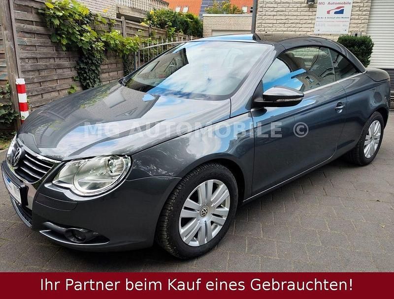 Gelb Gebraucht 2010 VW Eos Edition Cabrio | 11.498 € - Bild 1/4