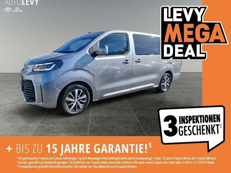 Silber Gebraucht 2024 Toyota Proace Verso Team Kombi | 45.990 € (Etwas zu teuer) - Bild 1/4