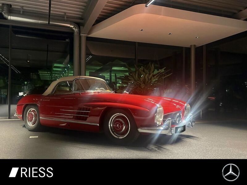 Rot rot Gebraucht 1958 Mercedes SL300 Cabrio | 1.490.000 € - Bild 1/4