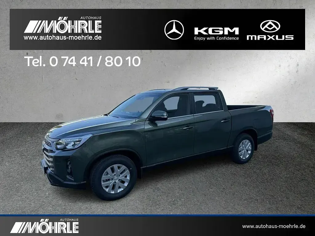 Neu KGM Musso 203 PS (149 kW) 2026 Amazonia green Pickup