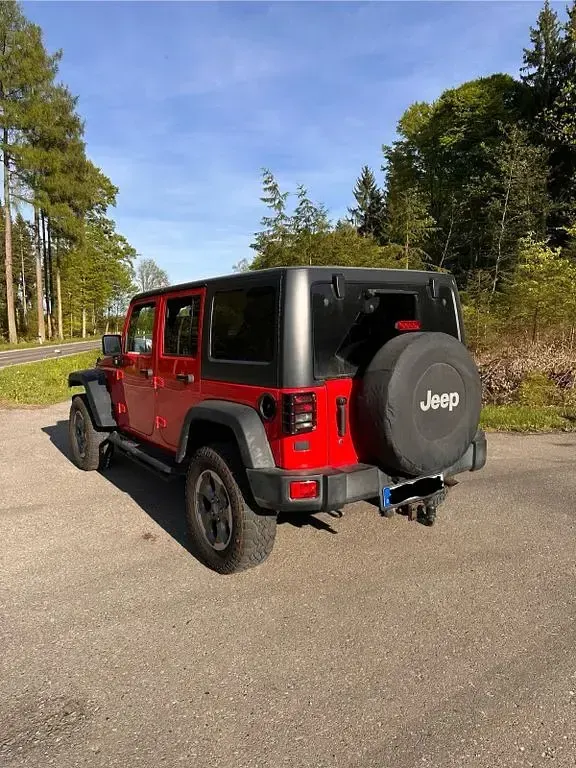Gebraucht Jeep Wrangler Rubicon 284 PS (208 kW) 2018 Rot SUV