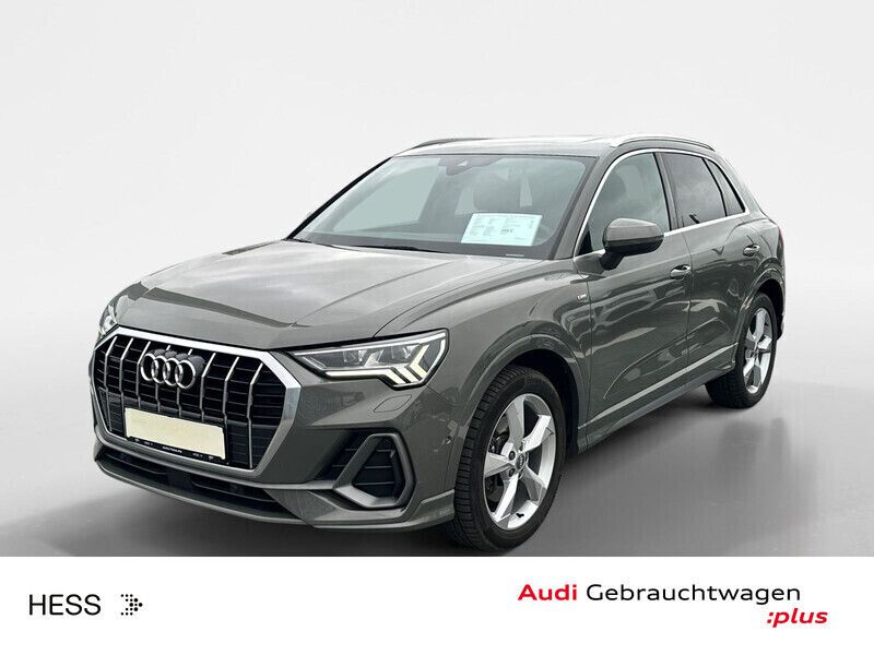 Chronosgrau (metallic) Gebraucht 2019 Audi Q3 S-Line SUV | 27.975 € (Guter Preis) - Bild 1/4