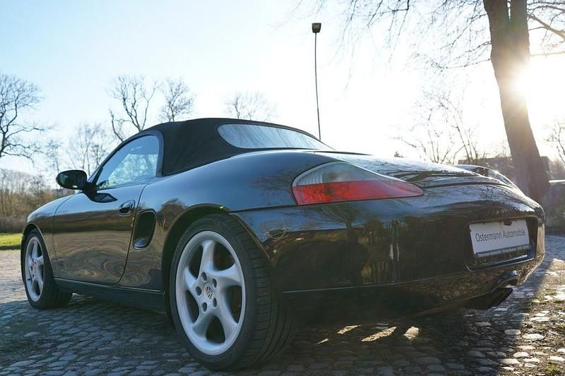 Gebraucht Porsche Boxster S 252 PS (185 kW) 2000 Schwarz Cabrio