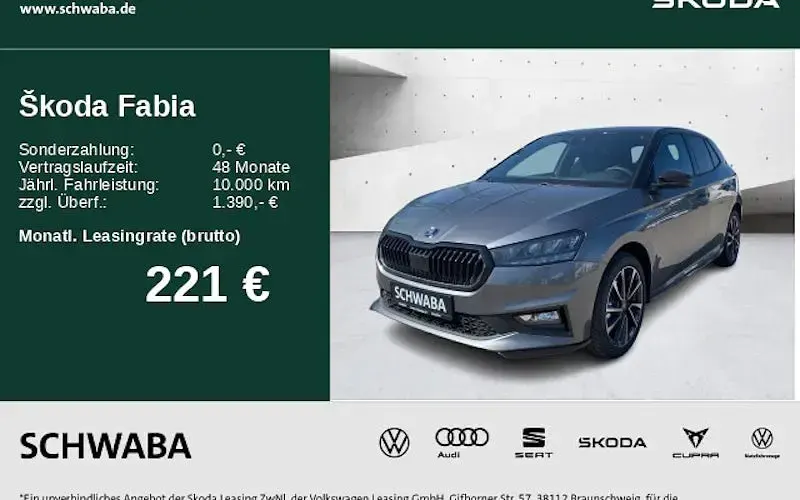 Gebraucht Skoda Fabia Monte Carlo 116 PS (85 kW) 2026 Kleinwagen