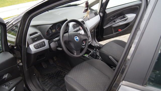 Gebraucht Fiat Grande Punto 65 PS (47 kW) 2007 Schwarz Kleinwagen