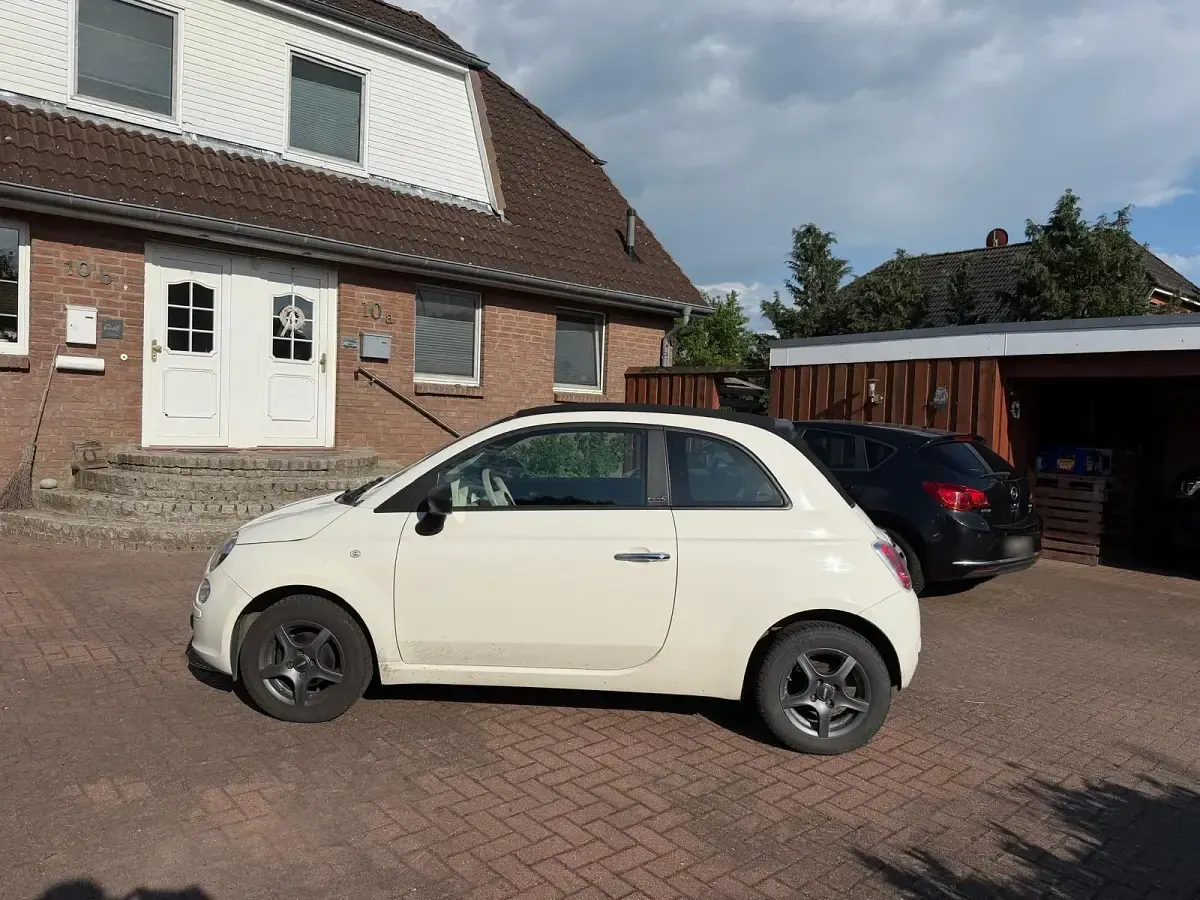 Gebraucht Fiat 500 69 PS (50 kW) 2012 Weiß Cabrio