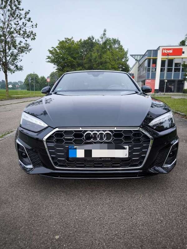 Schwarz Gebraucht 2021 Audi A5 Cabriolet S-Line Cabrio | 42.500 € (Fairer Preis) - Bild 1/4