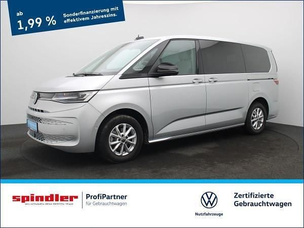 Silber (reflexsilber metallic) Gebraucht 2024 VW Multivan Life Van | 58.381 € (Teuer) - Bild 1/3