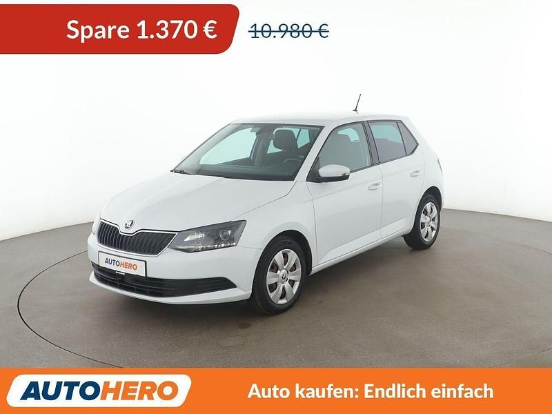 Weiß Gebraucht 2016 Skoda Fabia Ambition Kleinwagen | 9.610 € (Fairer Preis) - Bild 1/3