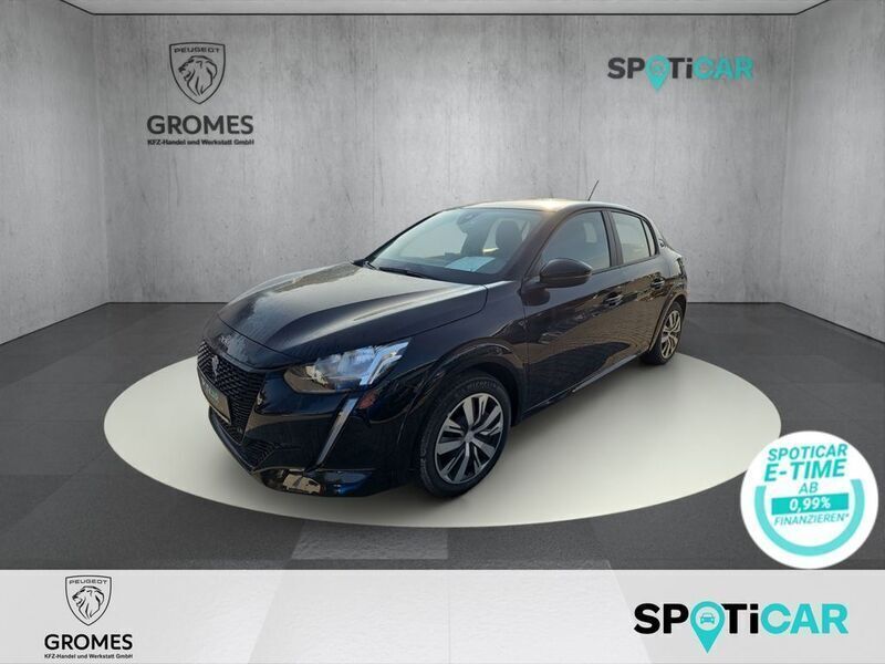 Lackierung schwarz perla nera/typ aussen (metallic) Gebraucht 2022 Peugeot e-208 Active Kleinwagen | 24.990 € - Bild 1/4