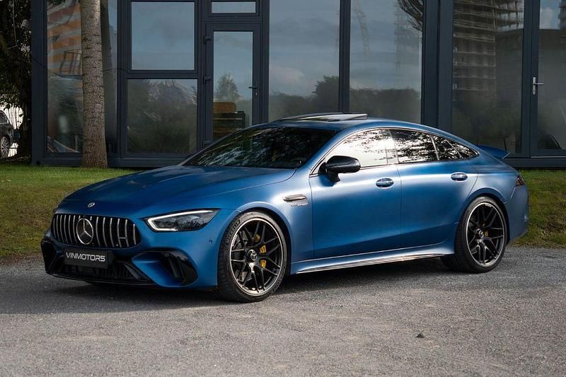 Blau Gebraucht 2022 Mercedes AMG GT 63 AMG Coupé | 145.999 € - Bild 1/4