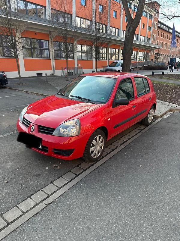 Gebraucht Renault Clio II Campus 58 PS (42 kW) 2007 Rot Kleinwagen