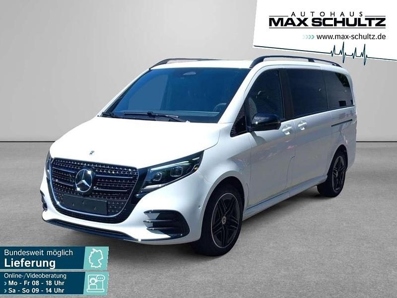 Weiss Gebraucht 2025 Mercedes V300 Avantgarde Van / Kleinbus | 87.465 € (Fairer Preis) - Bild 1/4