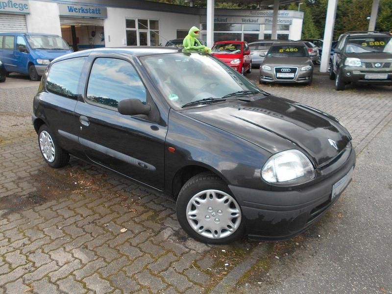 Gebraucht Renault Clio II Basis 58 PS (42 kW) 2001 Schwarz Limousine