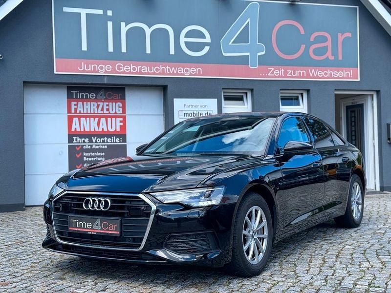 Schwarz (brillantschwarz) Gebraucht 2020 Audi A6 Basis Limousine | 31.490 € (Superpreis) - Bild 1/4