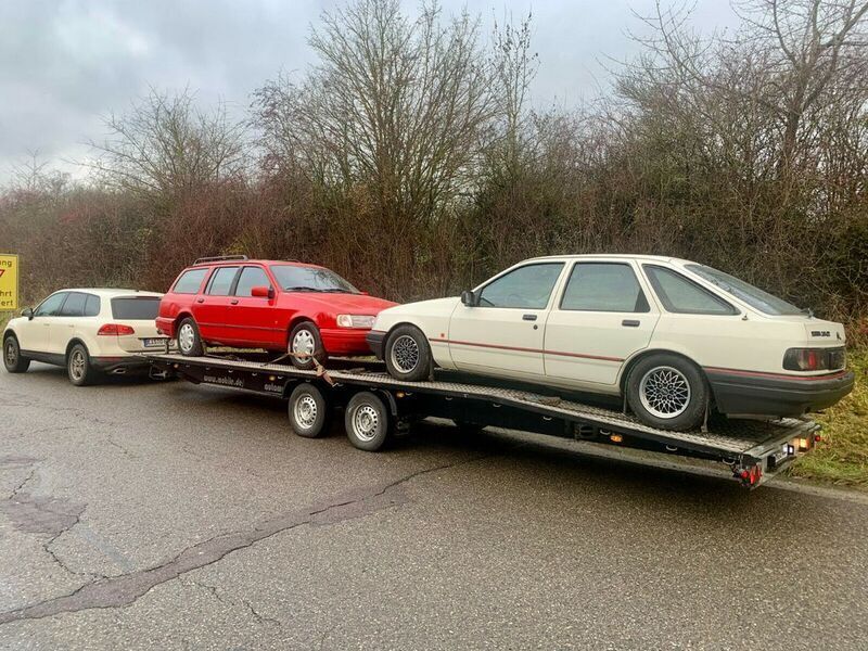 Gebraucht Ford Sierra 120 PS (88 kW) 1992 Rot Kombi