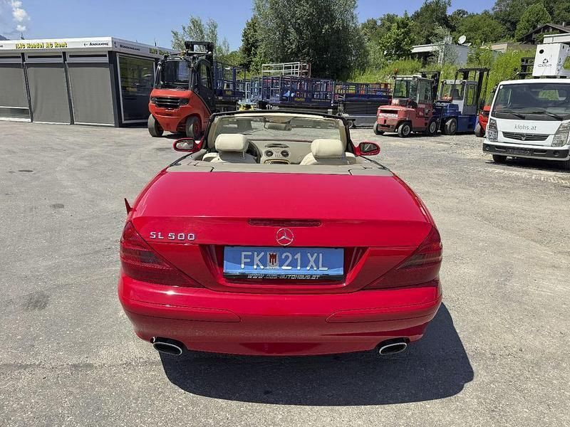Gebraucht Mercedes SL500 306 PS (225 kW) 2003 Rot Cabrio