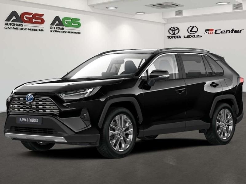 Schwarz Gebraucht 2025 Toyota RAV4 Hybrid Lounge SUV | 52.950 € (Teuer) - Bild 1/4