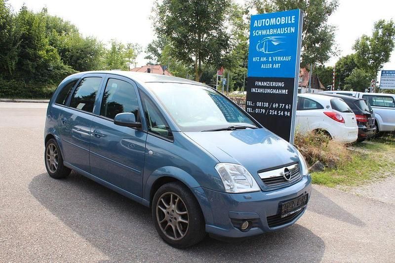 Blau Gebraucht 2006 Opel Meriva Edition Van / Kleinbus | 1.290 € (Superpreis) - Bild 1/4