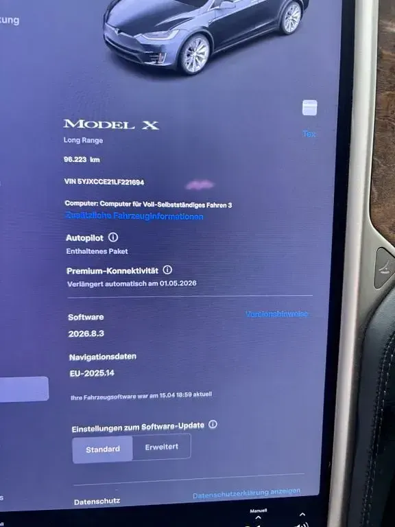 Usado Tesla Model X 413 kW (562 CV) 2019 Gris SUV