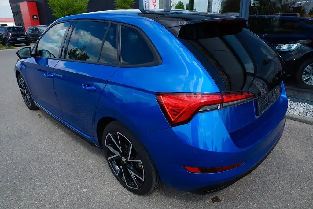 Gebraucht Skoda Scala Monte Carlo 150 PS (110 kW) 2021 Blau Kleinwagen