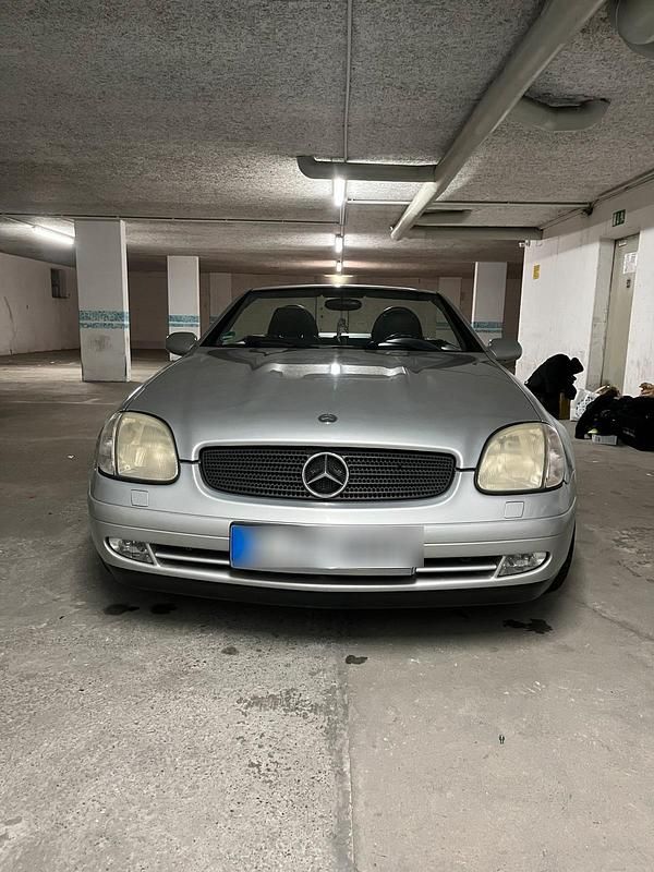Silber Gebraucht 1998 Mercedes SLK230 Cabrio | 2.400 € (Superpreis) - Bild 1/4
